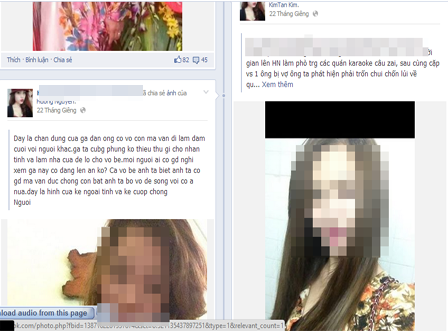 Đua nhau lên Facebook "đánh ghen"